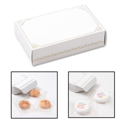 名刺がハマるお菓子箱